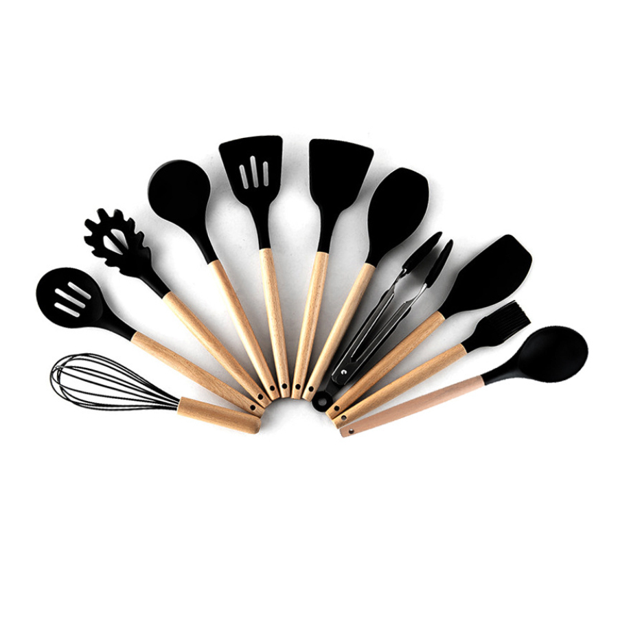 9/10/11/12 Pieces Ferramenta de cozinha 9 pcs utensil de cozinh tamp de silicon Utensils Cooking Kitchen Utensil