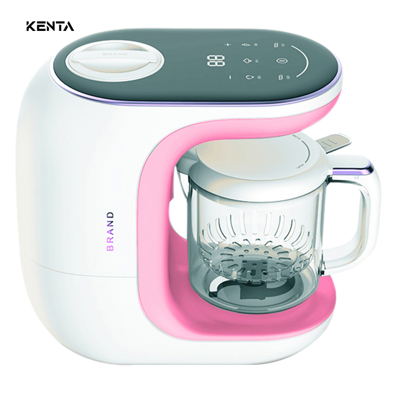 Small Manual Household Baby Food Processor and steamer for baby food 7 in 1 baby food Easy to clean