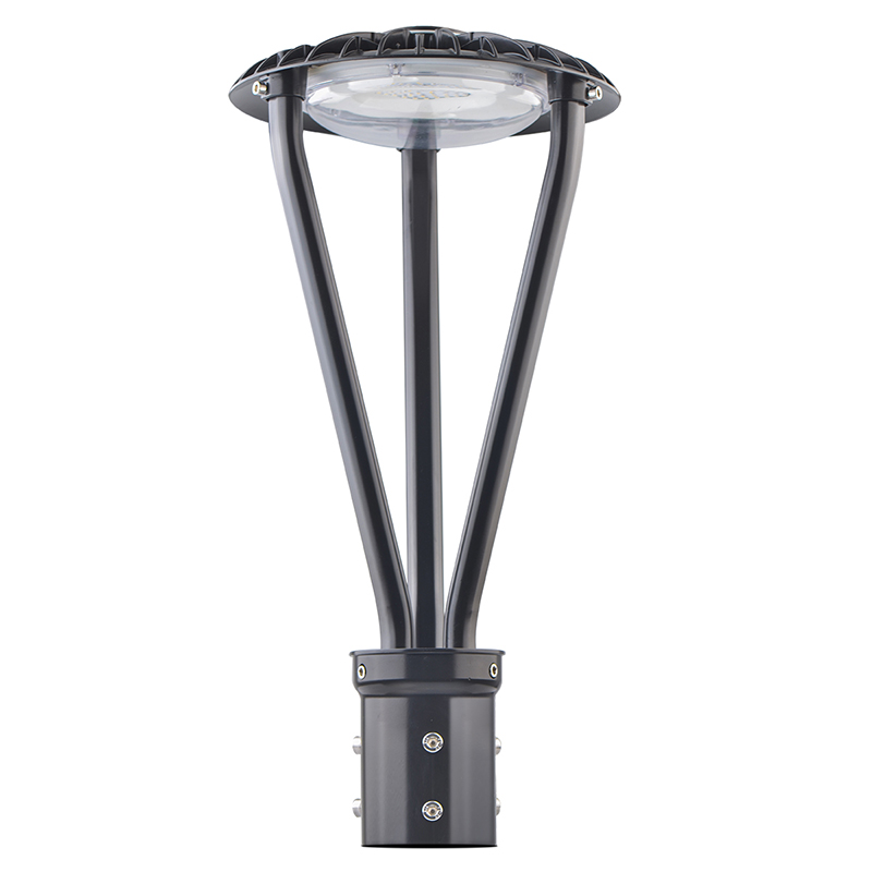 50W Garden Bollard Light 12V LED Garden Post Top Light ETL DLC CE
