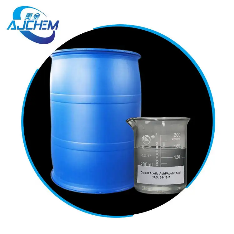 Glacial Acetic acid  With Fast delivery food grade acetic acid 64-19-7