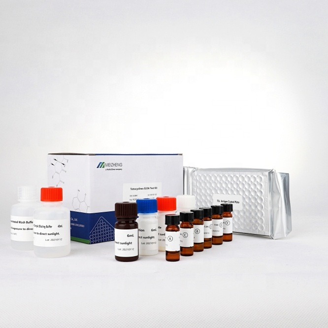 Nitroimidazole residue of Nitrofurans ELISA-Enzymatic Assay detection kit for milk and honey