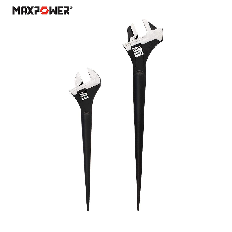 Высокопроизводительный Многофункциональный гаечный ключ maxpower, черный, с острым носком, с двойной головкой, регулируемый гаечный ключ