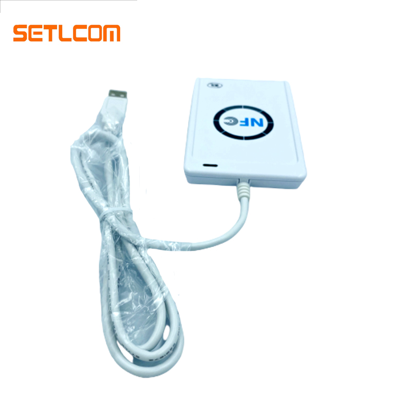 Считыватель чип-карт, считыватель смарт-карт SETLCOM SCR122U nfc