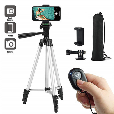 For Mobile Tripod Camera Portable SLR Support Desktop Cam Stand Monopod Smartphone Lightweight Camera Tripod
