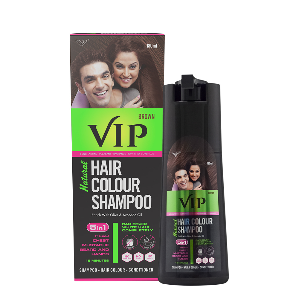 Wholesale Cosmetics Manufacturer Semi Permanent Hair Dye Shampoo Private Label Natural Brown Hair Dye Shampoo Fast Hair Dye