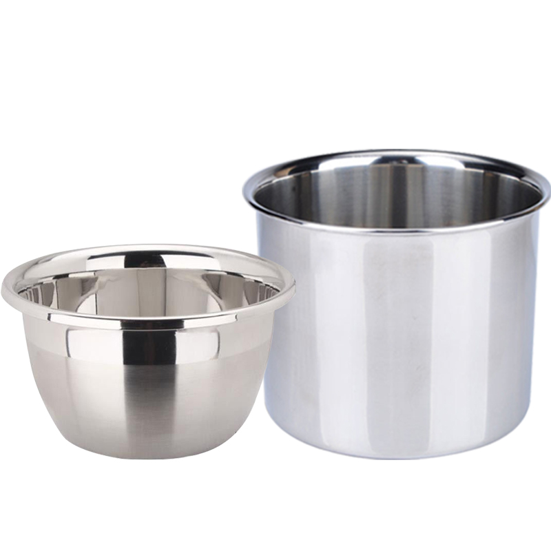 Basin of stainless steel of high quality egg wash dish food with multi-function baked eggs bowl