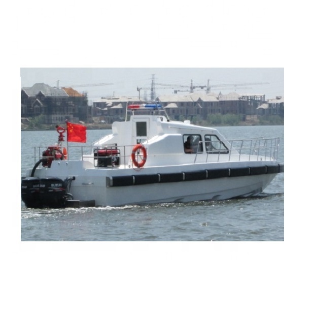 Grandsea 12,45 м скоростная спасательная лодка Стекловолоконная пожарная лодка для продажи