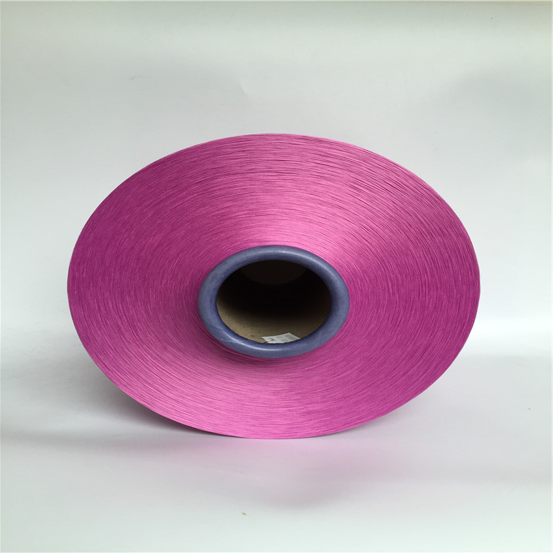 Various colored raw polyester POY yarn