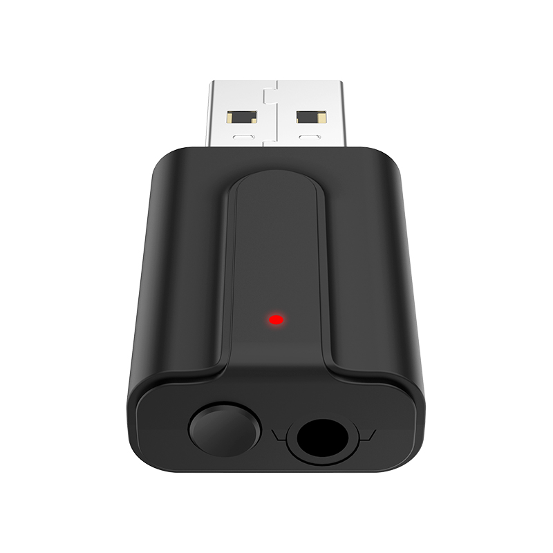 USB Wireless Bluetooth-compatible 5.0 Adapter 2 in 1 Receiver Transmitter Audio Adapter For Car Blue-tooth Kit