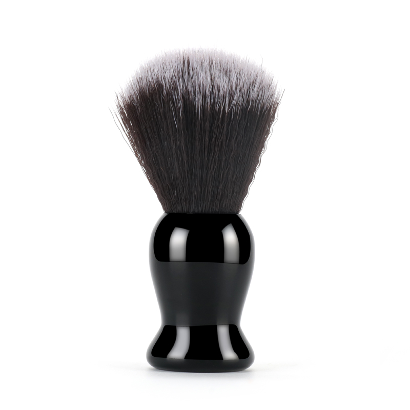 Abeis Designer Travel Shaving Brush 2021 Custom LOGO Classic Black Beard Brush Shaving For Men
