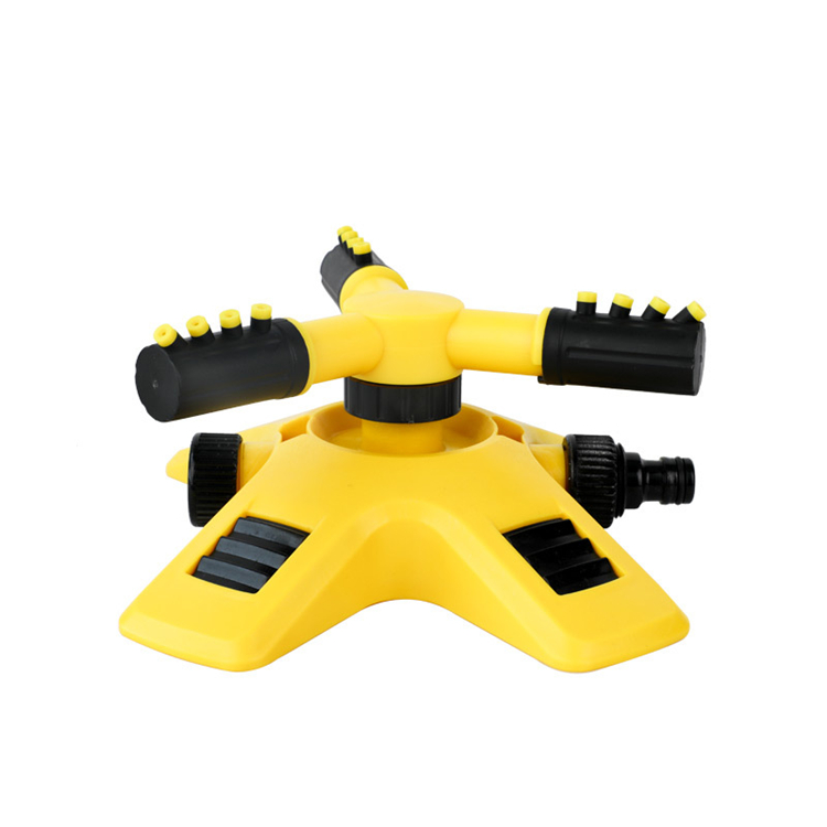 Practical Large Area Coverage Adjustable 360 Degree Rotation Lawn Sprinkler with Multi-choice Connector