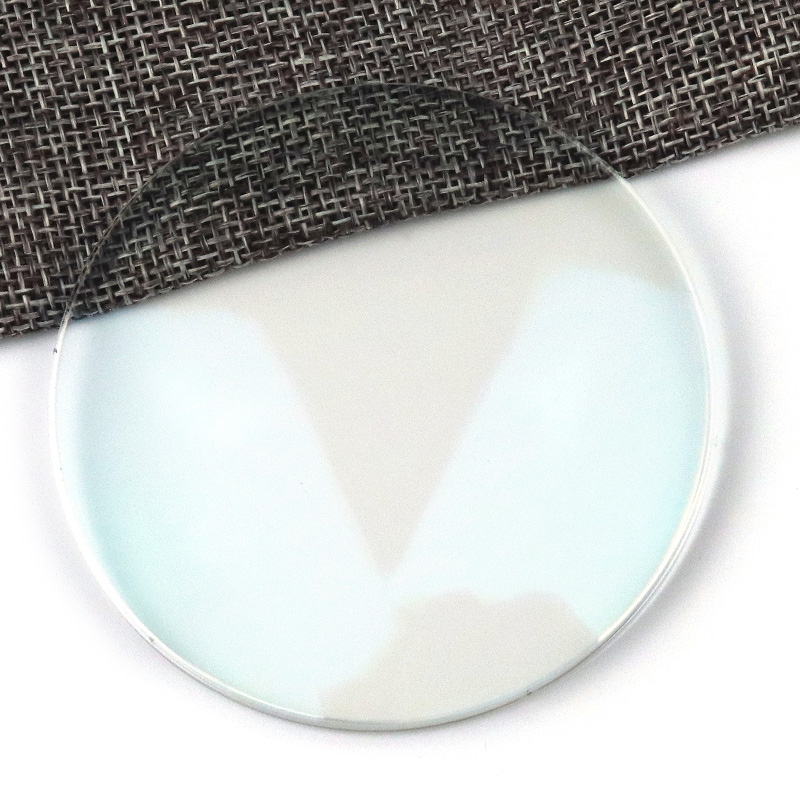 High Quality MR-8 1.61 Optical Lenses Blue Blocking Lenses Anti Blue Light Lens With Green Coating