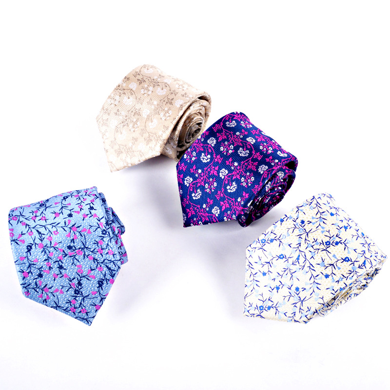 Merchants Stock Silk Ties Men's 8cm Formal Casual Jacquard Ties Business Silk Ties Slim Necktie Customized Manufacturers