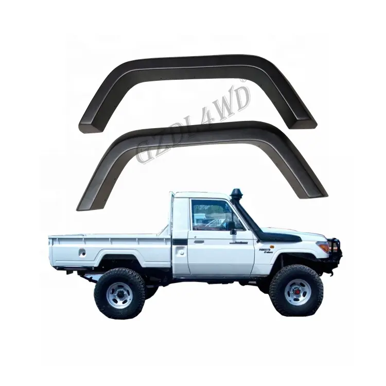 Короткие рассеиватели крыла для Land Cruiser серии 79 VDJ79