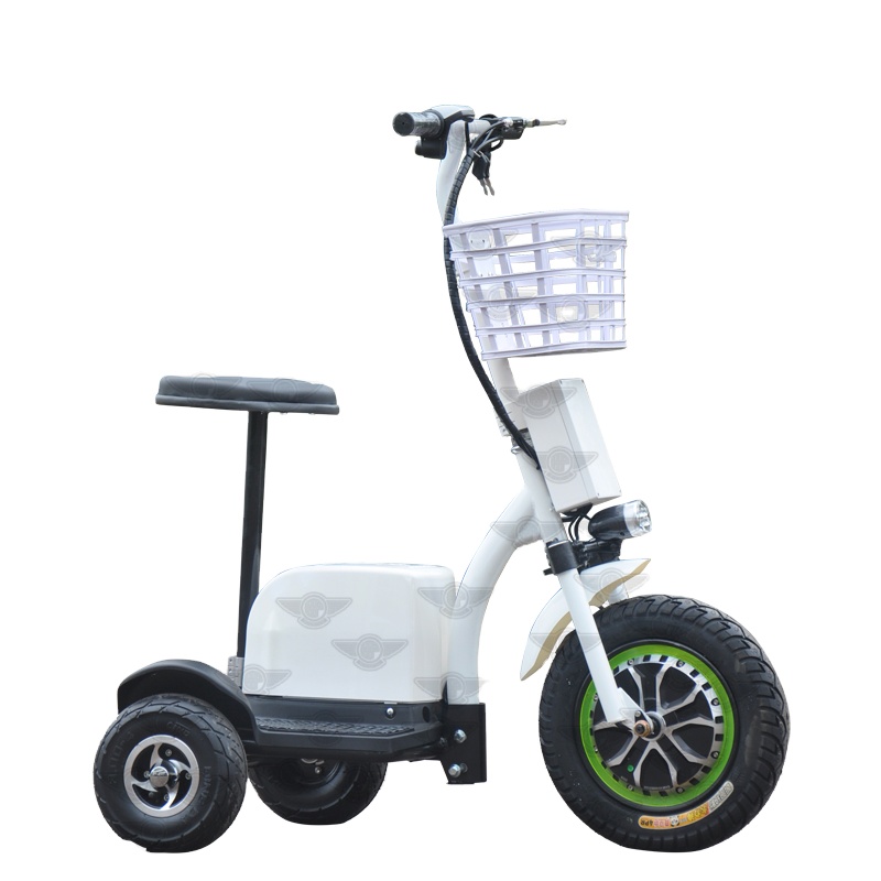 Трехколесный электрический трехколесный скутер 500w48v20ah zappy