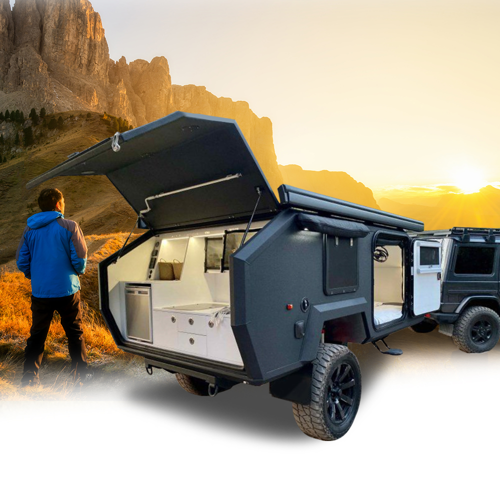 FRP Camper Rv Trailer Panel Caravan Trailer Fiberglass Travel Trailer Max Waterproof Coat Gel White OEM Customized Anti Surface