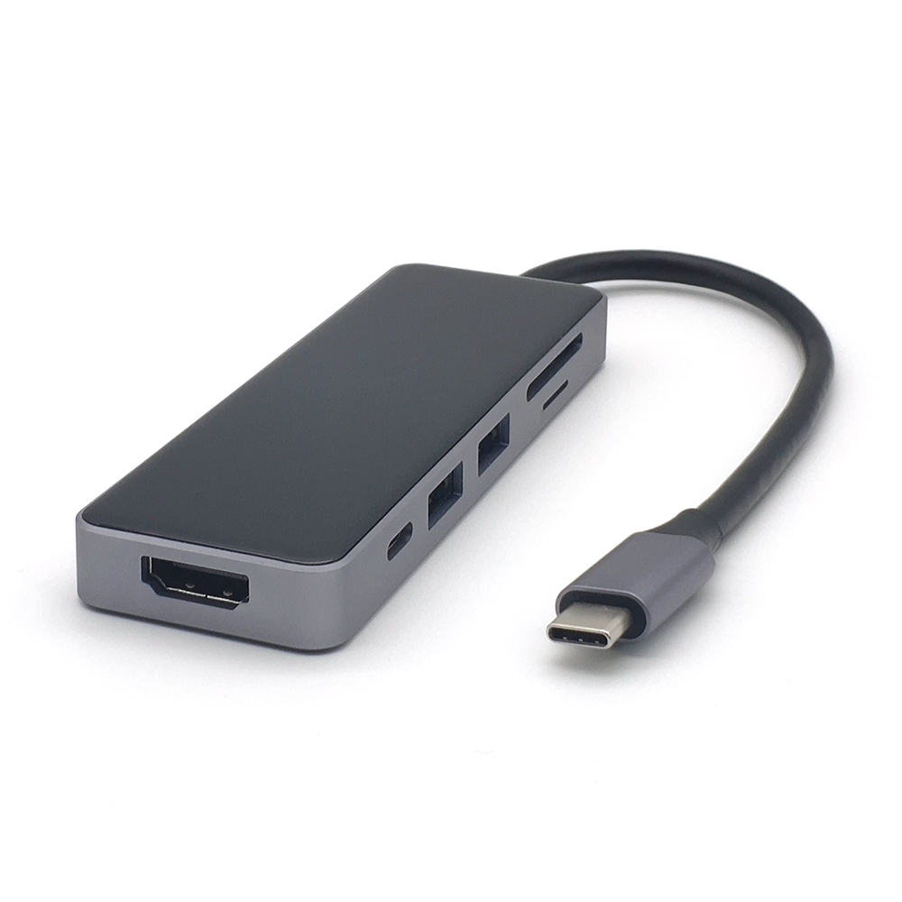 Док-станция Порт-репликатор USB 3,0 разветвитель Кабель