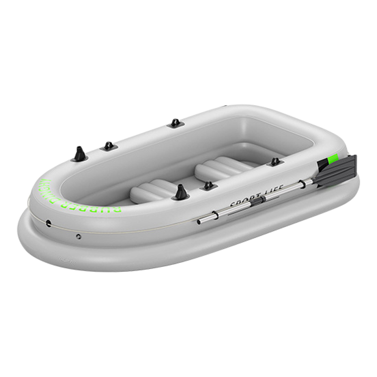 Wholesale new technology inflatable double chassis anti-collision rubber boat with paddle clamp inflatable drifting