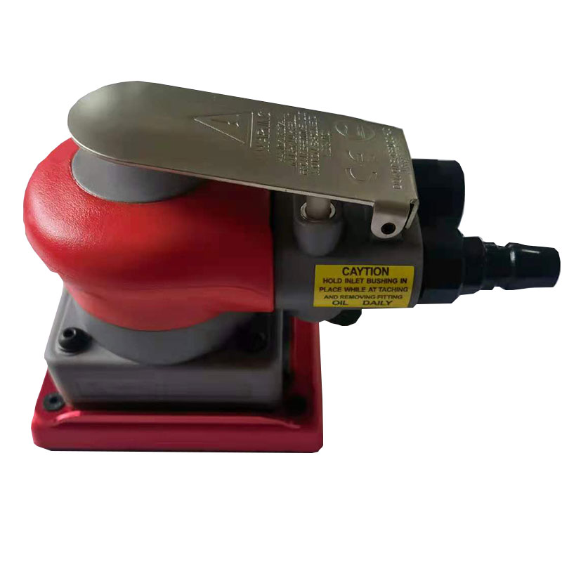 75/100mm Square Pneumatic Grinder Car Paint Finish Orange Peel Pattern Dry Grinder Thin Soft Sanding Paper Ash Grinding