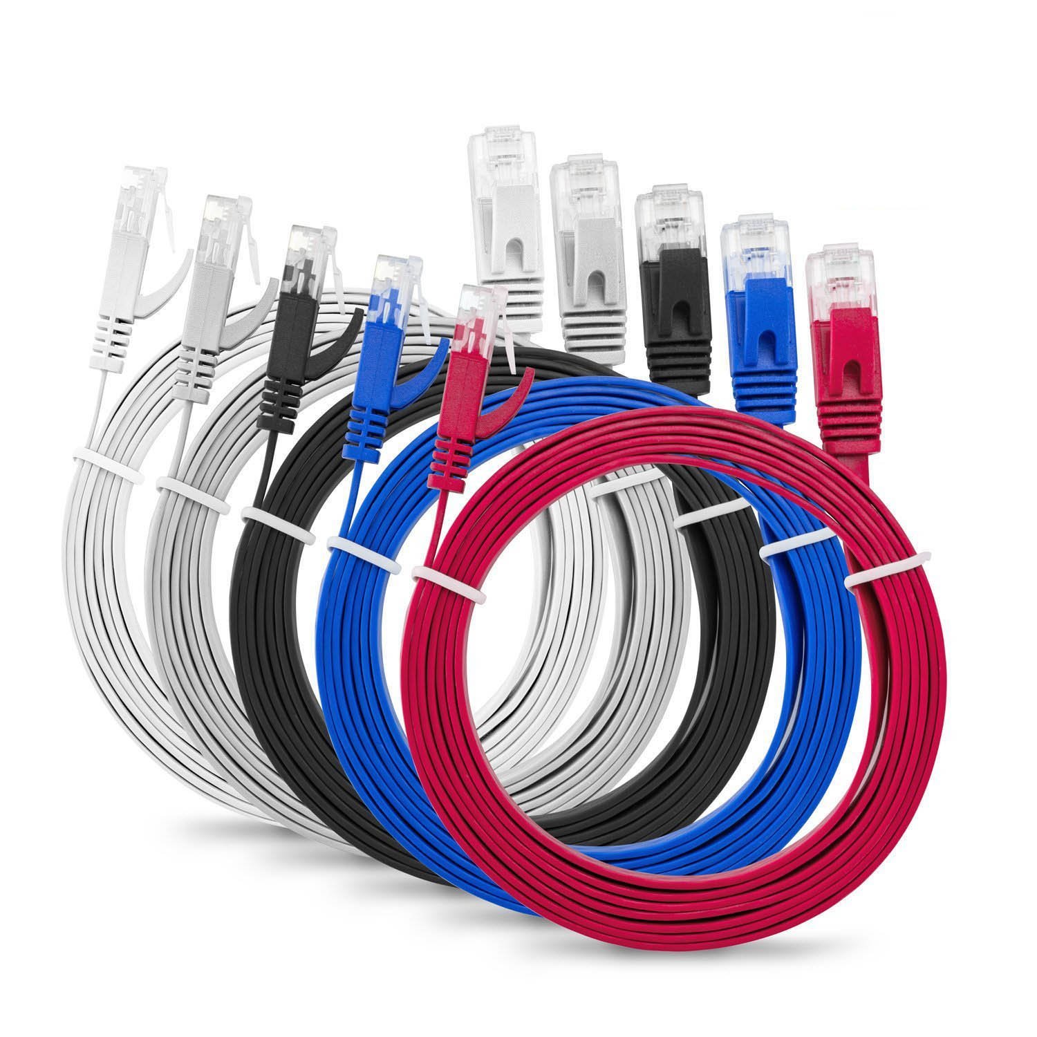 Factory Price Slim Flat Cat 6 Patch Cable Rj45 Utp Cat6 Patch Cord Cat6 Network Cable