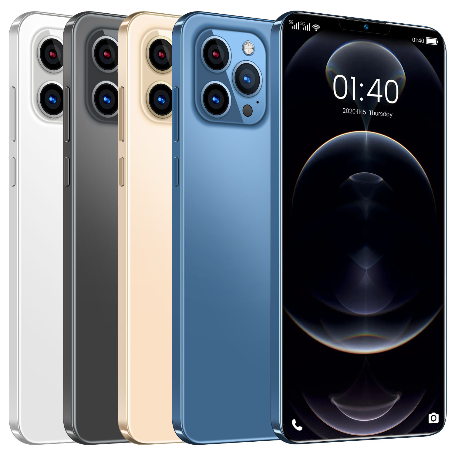 whole sale factory sale i12 phone12 pro max clone Goophone mobile phone cell telephone phone 12 max pro celular phone12 pro max