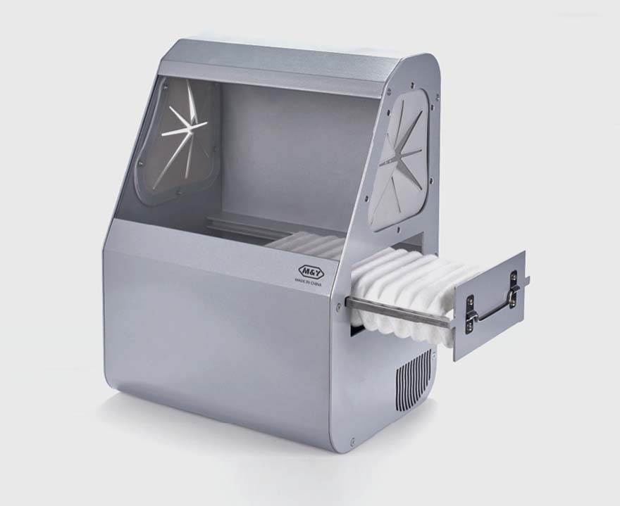 Dental laboratory dust cabinets dust collector grinding protector box sandblaster vacuum cleaners