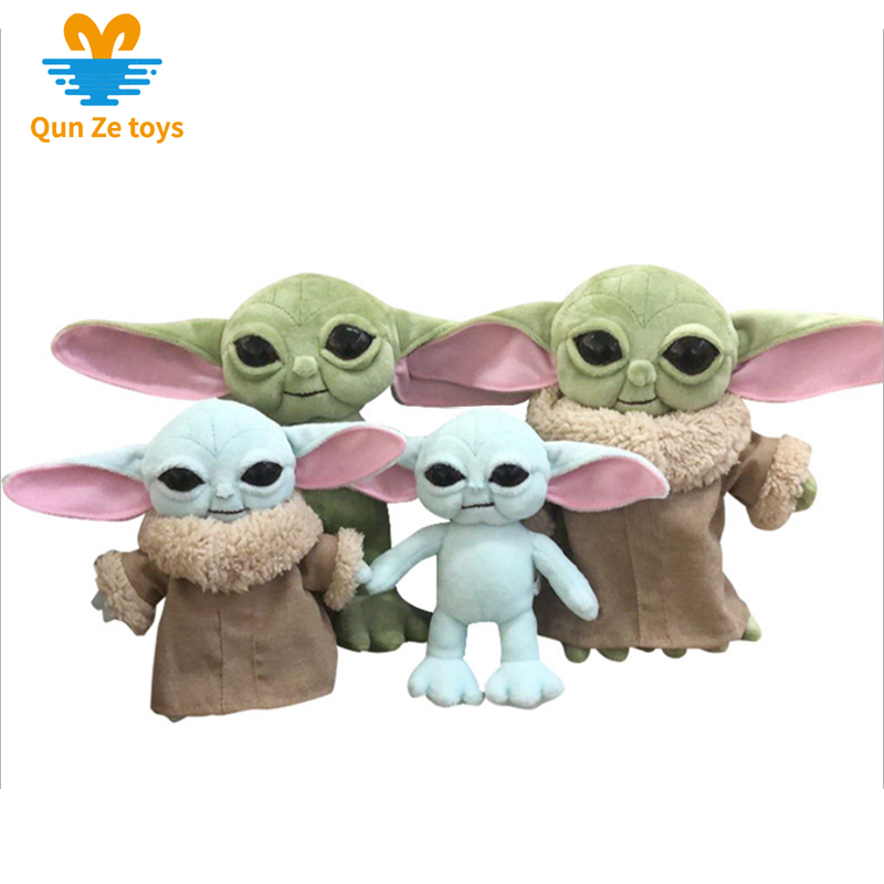 Factory reasonable price15-30cm OEM Baby Yoda plush toy Stuffed Soft Toys baby yoda doll
