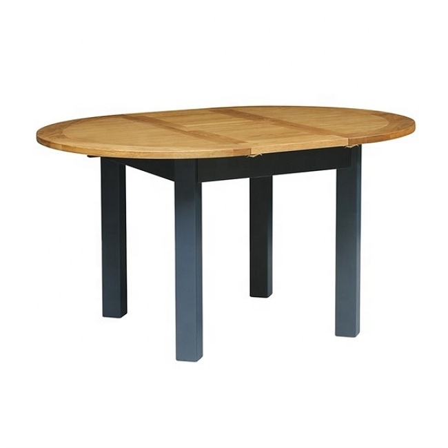 New Design Modern Custom Modern Round Folding Extendable Wooden Dining Table