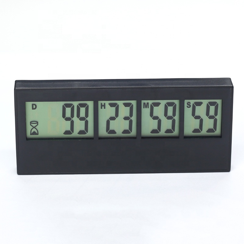 KH-TM033 Настольный обратного отсчета 999 дни, часы, минуты, секунды ЖК дней цифровой таймер обратного отсчета