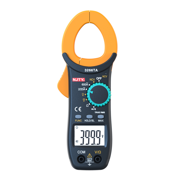 Digital Clamp Meter AC Ammeter Multimeter Car Repair Current Voltage Temperature Capacitor Ohm Hertz Tester AC Clamp Meter