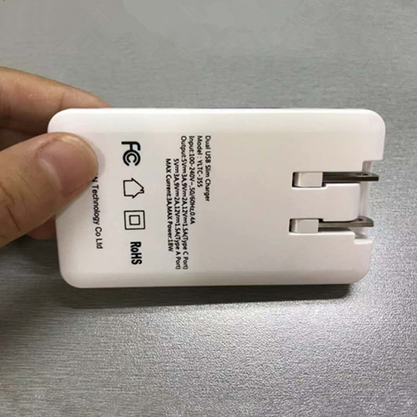 18 Вт pd Быстрая зарядка dual usb тонкие зарядные устройства сетевое быстрое зарядное устройство адаптер зарядных устройств для мобильных телефонов для быстрой зарядки