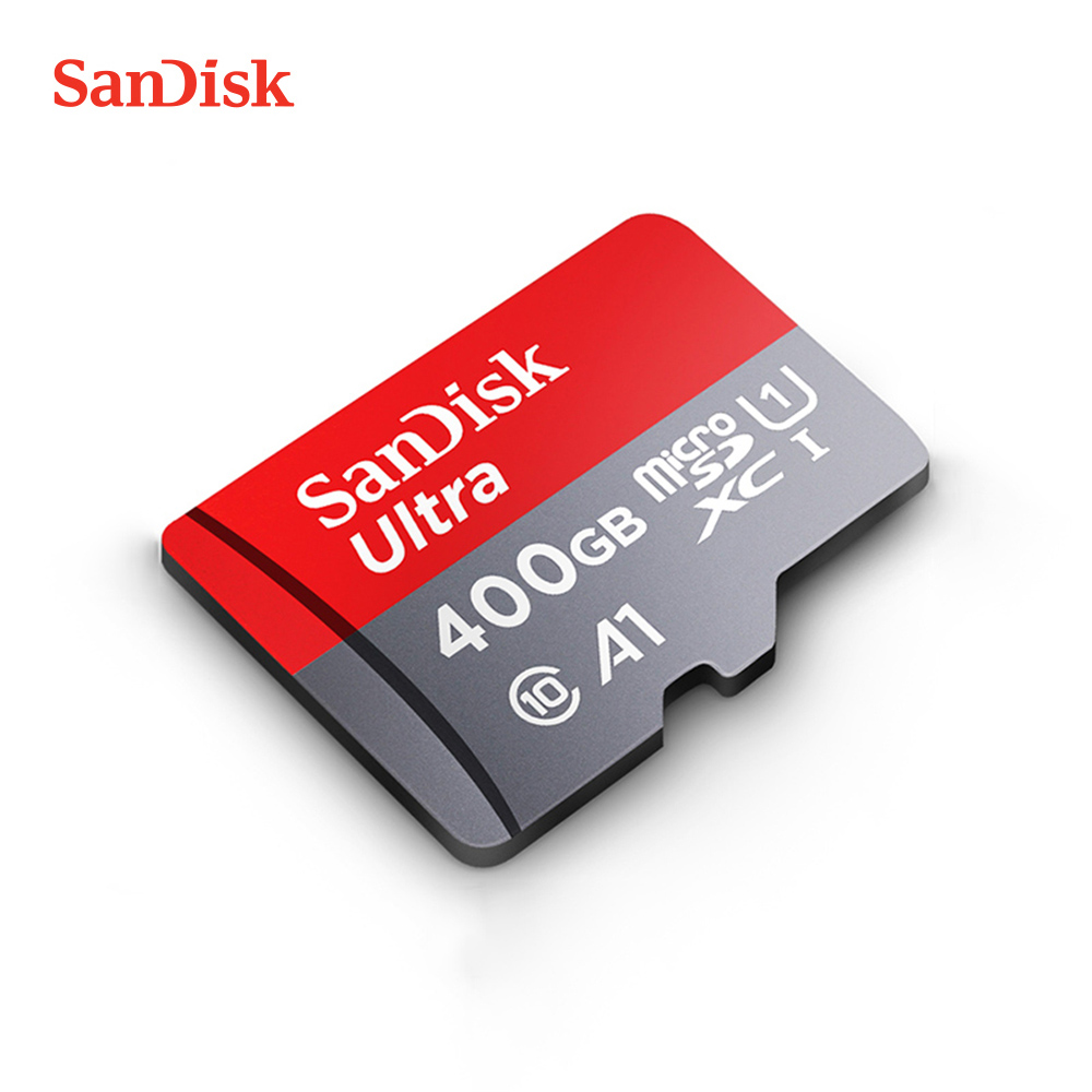 Подлинная карта памяти SanDisk micro sd 400 ГБ 16 ГБ 32 ГБ 64 Гб 128 ГБ флеш-карты TF Ultra A1 C10 U1