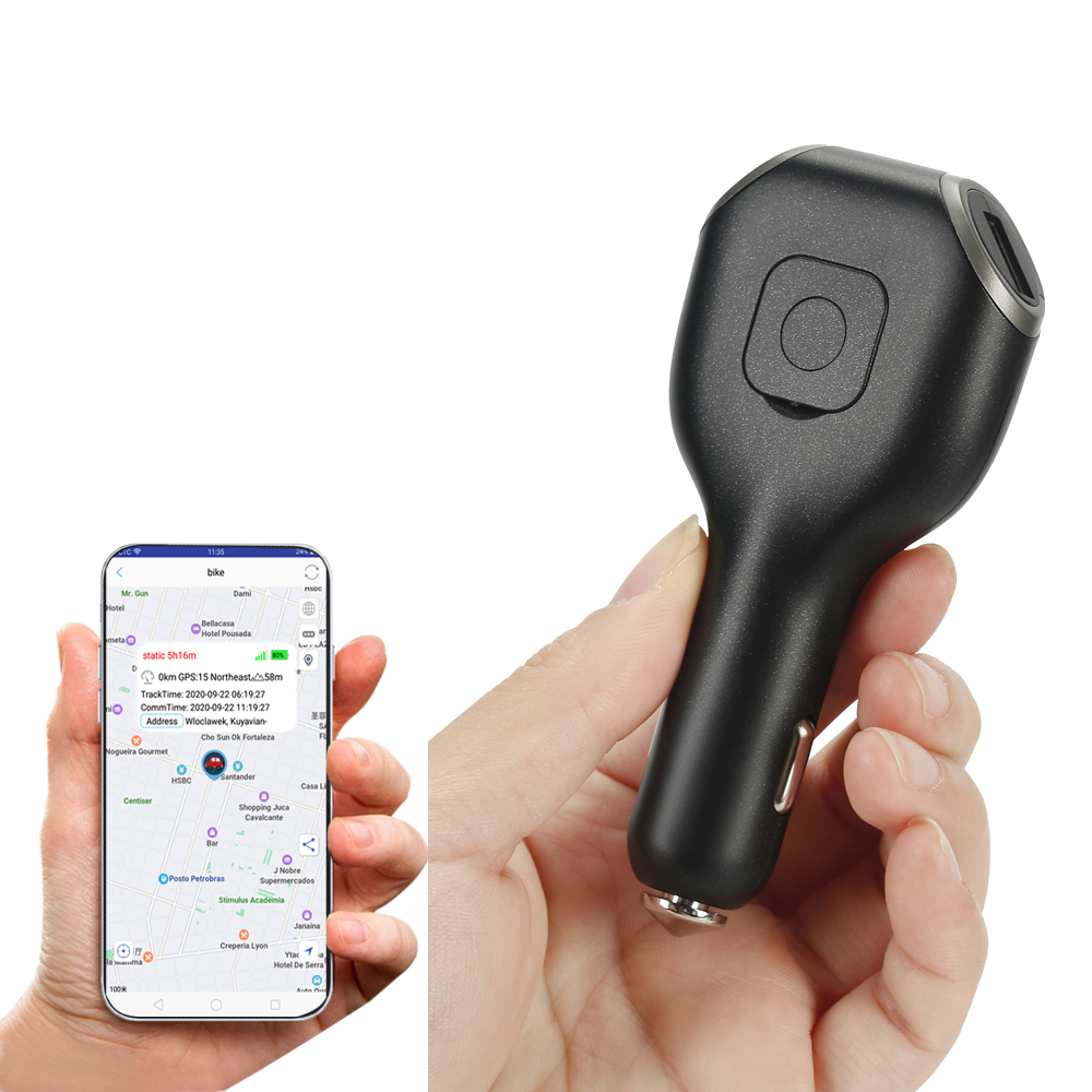 Автомобильное зарядное устройство G17, GPS-трекер, GPS, GSM, Wi-Fi, LBS
