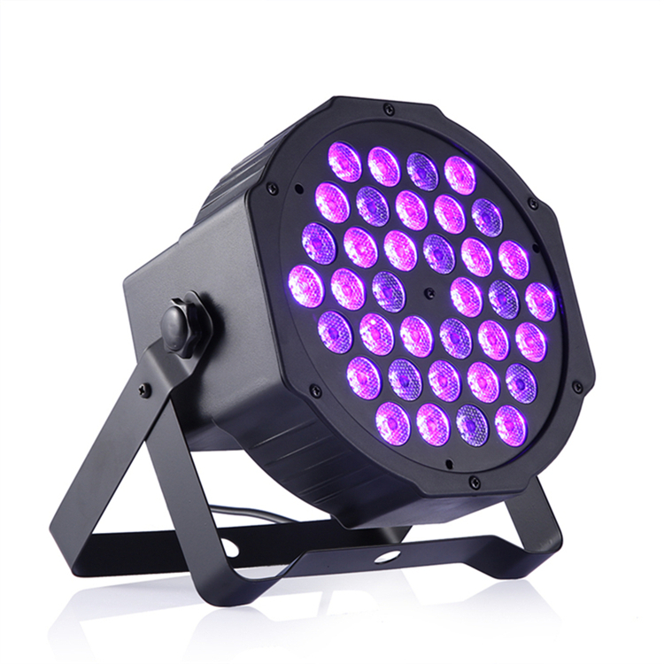 36X RGB светодиодный полноцветный сценический прожектор Par с автоматическим голосовым дистанционным управлением KTV бар ночной клуб DJ диско DMX512 Лазерная лампа