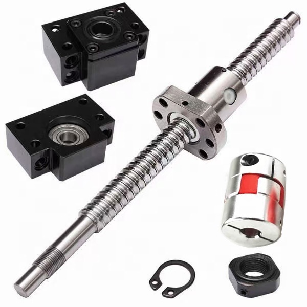 high precision cnc ball screw printer parts dust jack protection