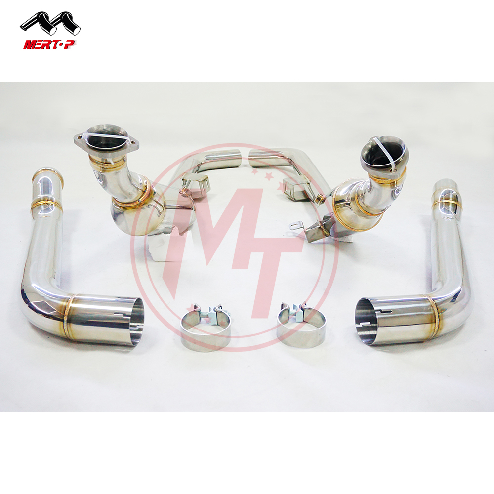 Mertop Racing Catless канальная труба для M157 AMG E63 E63S W212 S212 CLS63 AMG/AMG S C218 X218 5,5 T E63 канальная труба