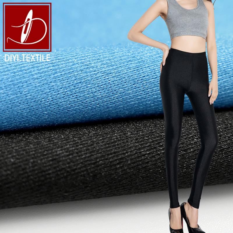 Women leggings jeans knitted stretch denim fabric 95% polyester 5% spandex