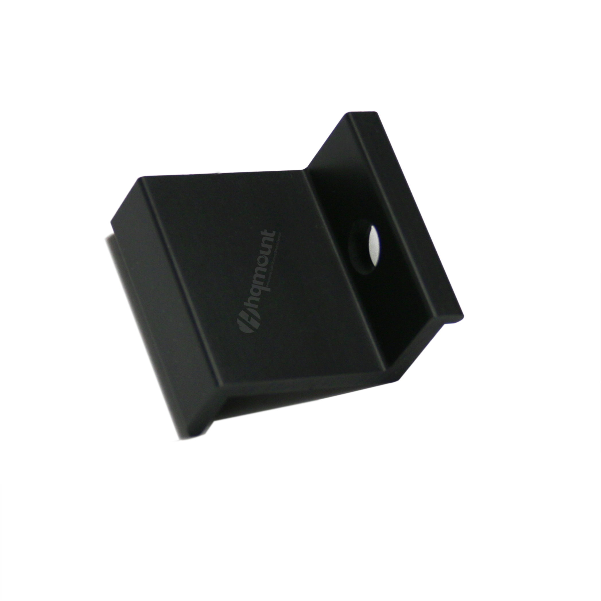 HQ mount High demand Good price Factory direct supply Aluminum Anodized Sliver/Black end clamp for Solar mounting bracket