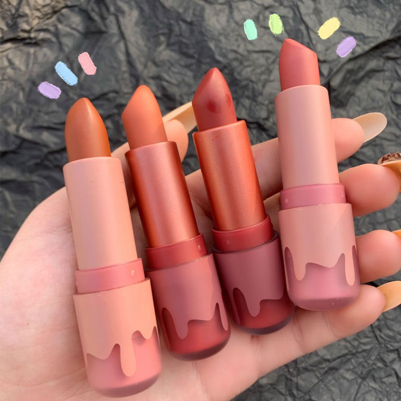HERORANGE матовая губная помада телесного цвета jinhua make upcosmetics оптовая продажа 24-часовая долговечная увлажняющая Водонепроницаемая Солнцезащитная помада