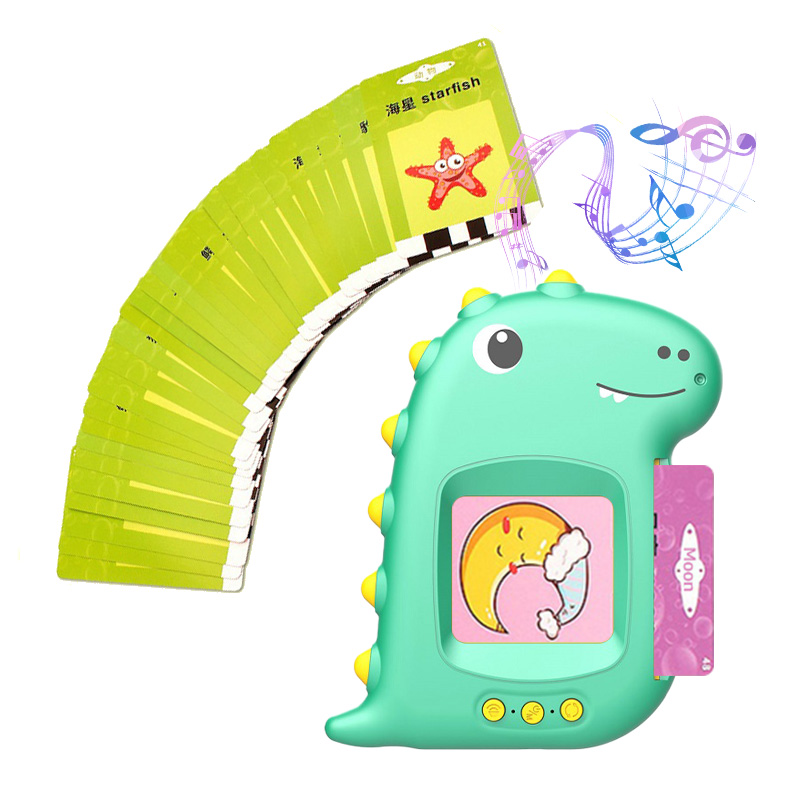 Multiple-language 224 Sight Customizable Children Learning Toys Flash Cards Device Talking Flash Cognitive Cards Machine For Kid