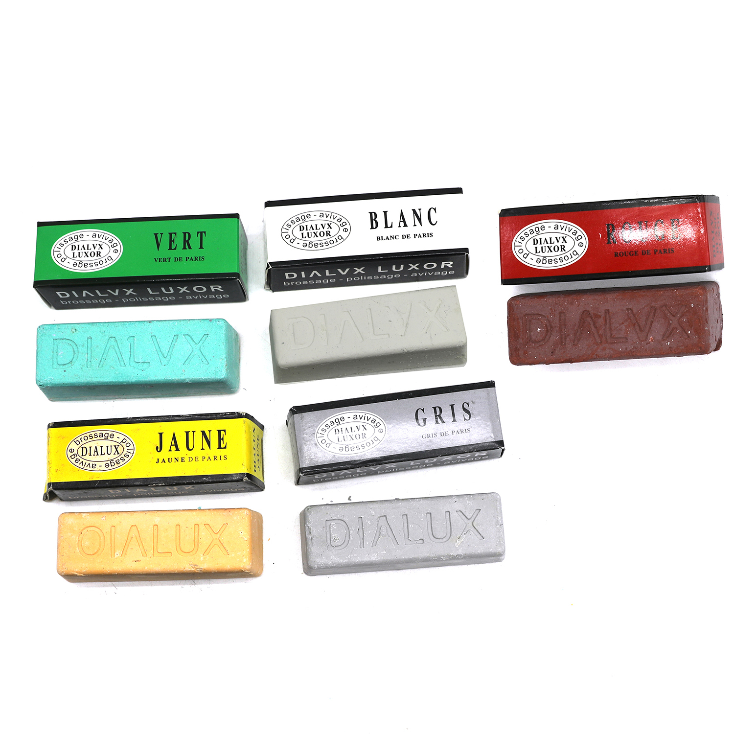 Jewelry Polishing Wax Paste Precious Metals Polishing Wax Bar Yellow/Red/Blue/White Compound Polishing Compound Wax
