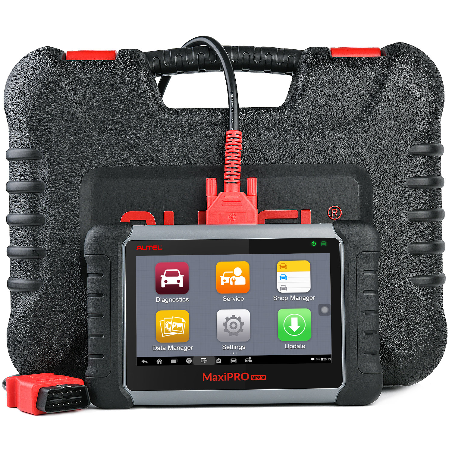 Autel MaxiPro MP808K MP808 MP808TS автомобильный диагностический инструмент OBD2 сканер с двунаправленным ключом управления кодирование диагностическое оборудование