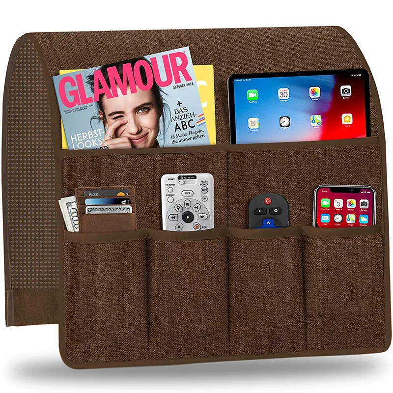 Fabric Box 600d Oxford Sofa Armrest Organizer Couch Arm Chair Caddy Rest Armchair sofa caddy