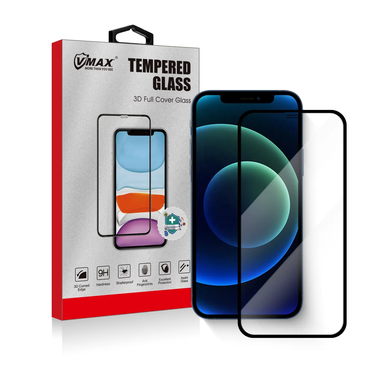 Для iPhone 12 Mini 5,4 "3D пленка для мобильного телефона с защитой от царапин 9H закаленное стекло для защиты экрана мобильного телефона