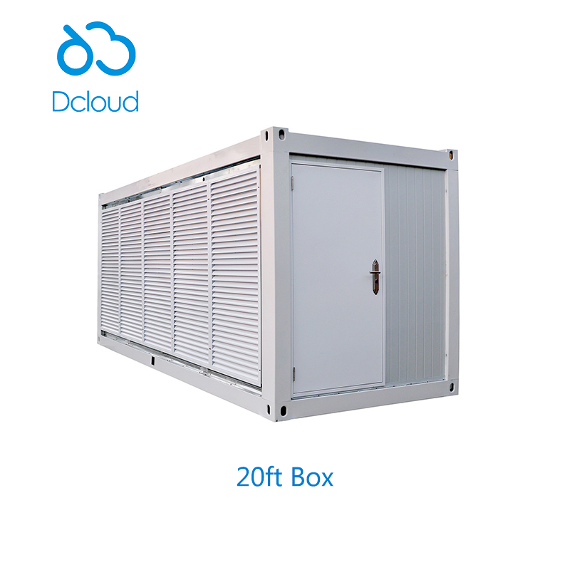 Премиум стальной контейнер Dcloud, контейнер большой емкости 20 футов на продажу
