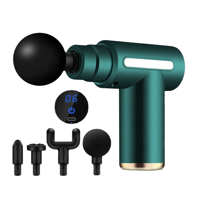 LCFC competitive price Intelligent Body Muscle LCD Athlete professional gun machine de massage