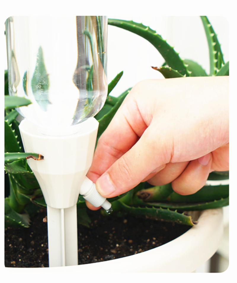 Flower Watering Dripper Lazy Household Green Plant Timing Watering Device Drip Irrigation Travel Water Seepage Device
