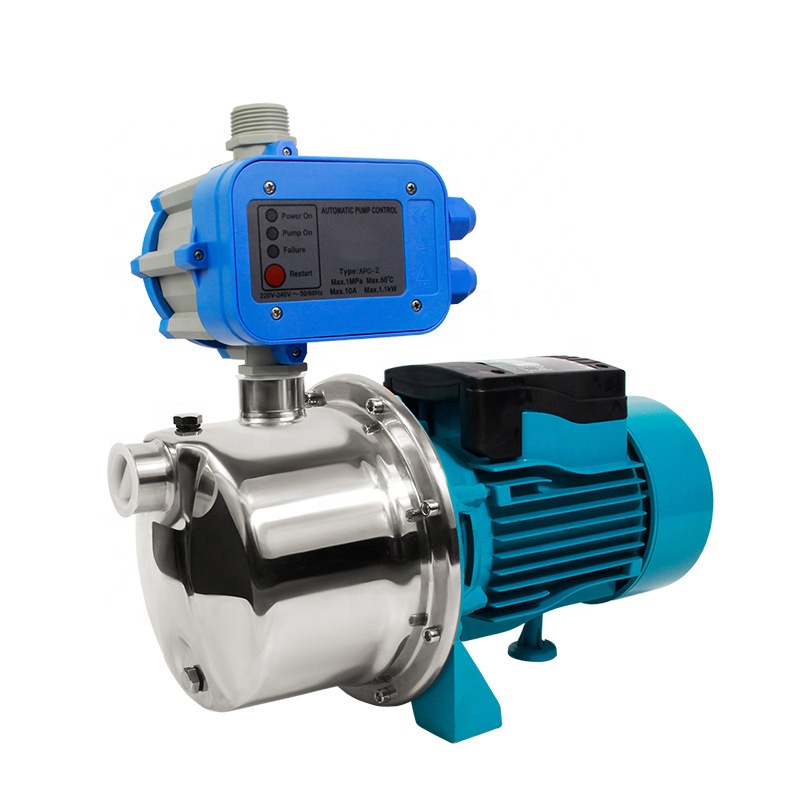 Electric 1/2 Hp Stainless Steel Booster Water Pump Jet Pump With Pressure Switch