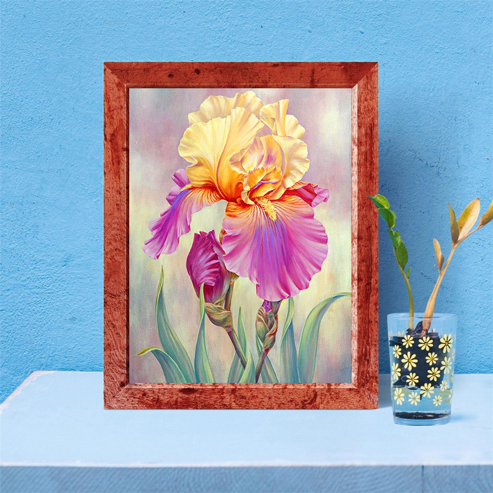 Huacan Wholesale full square drill flower Diamond Painting handicraft embroidery canvas home decoration art kits