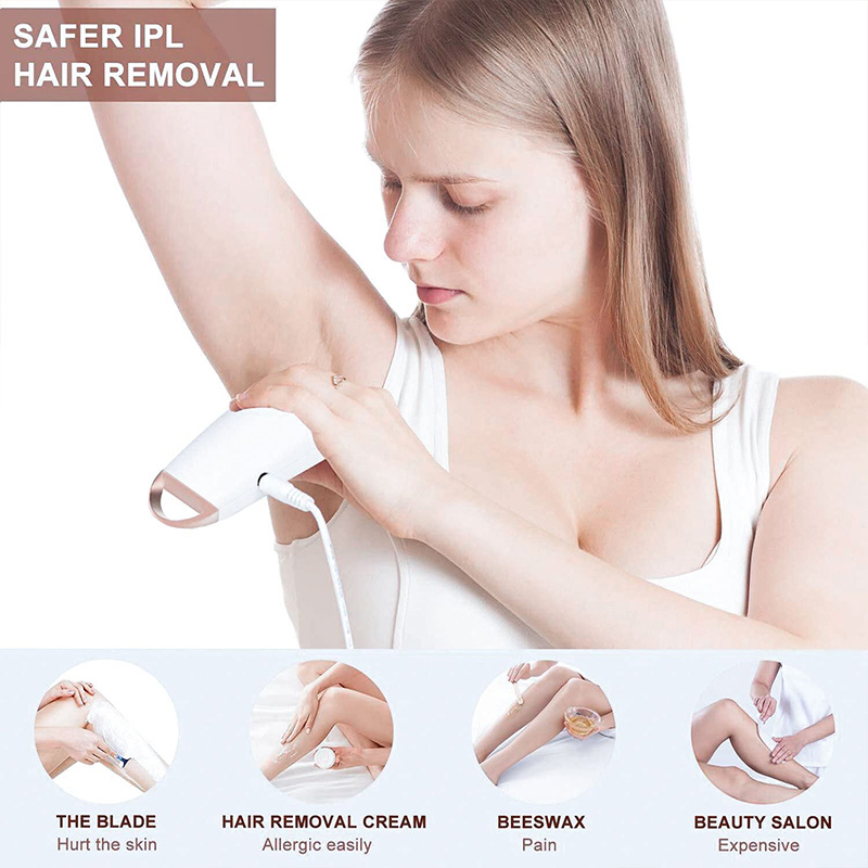 New Hot Product Flash Laser Hair Removal Machine Epilator Device Unhairing Depilation Women Painless Household IPL Hair Remover